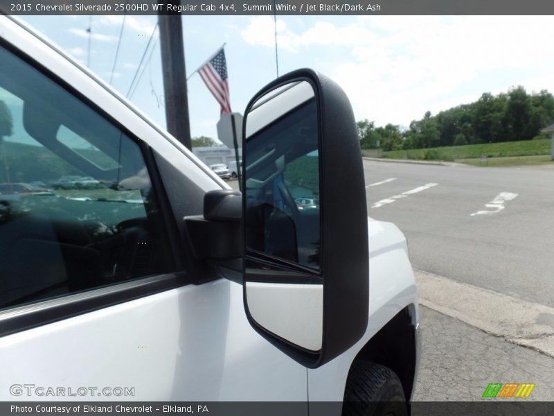 Summit White / Jet Black/Dark Ash 2015 Chevrolet Silverado 2500HD WT Regular Cab 4x4