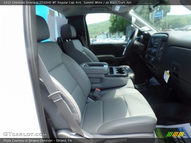 Summit White / Jet Black/Dark Ash 2015 Chevrolet Silverado 2500HD WT Regular Cab 4x4