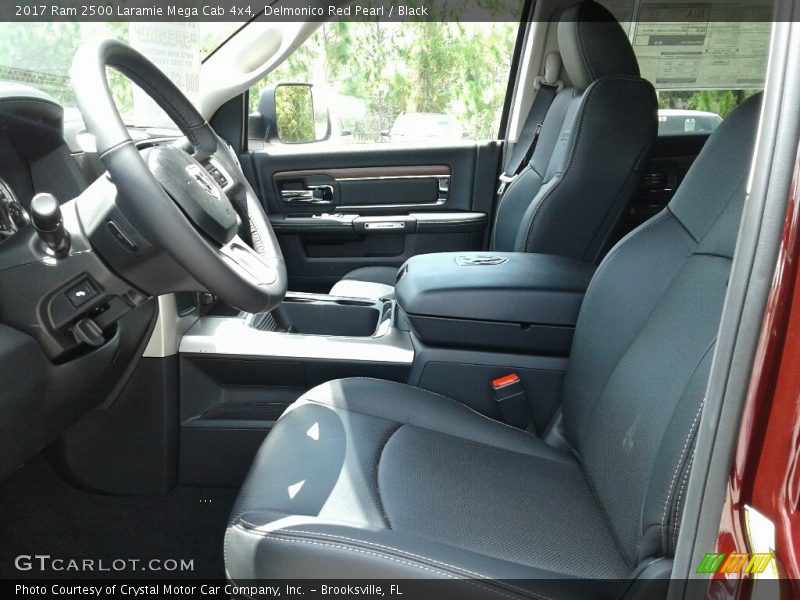 Front Seat of 2017 2500 Laramie Mega Cab 4x4