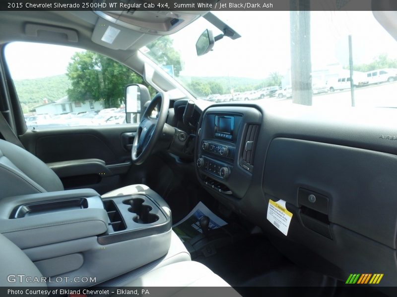 Summit White / Jet Black/Dark Ash 2015 Chevrolet Silverado 2500HD WT Regular Cab 4x4