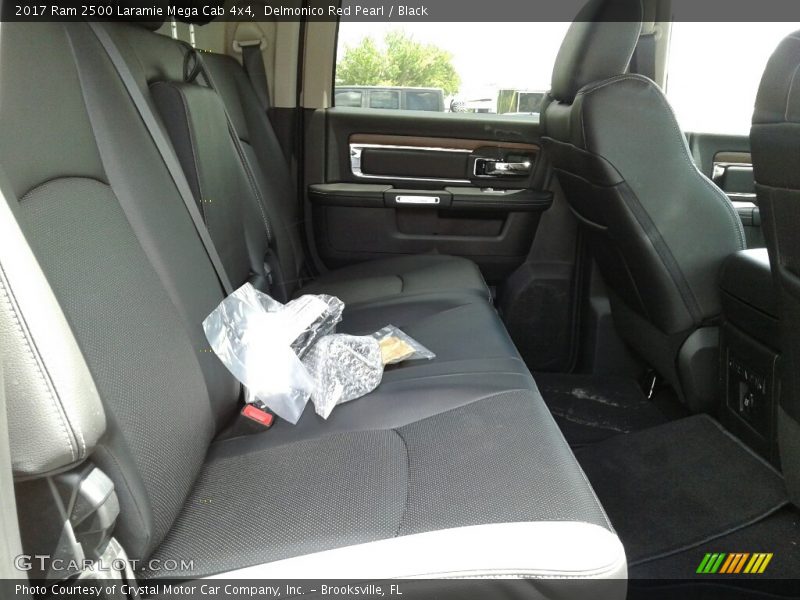 Delmonico Red Pearl / Black 2017 Ram 2500 Laramie Mega Cab 4x4