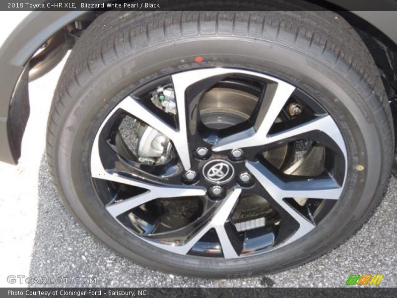 Blizzard White Pearl / Black 2018 Toyota C-HR XLE