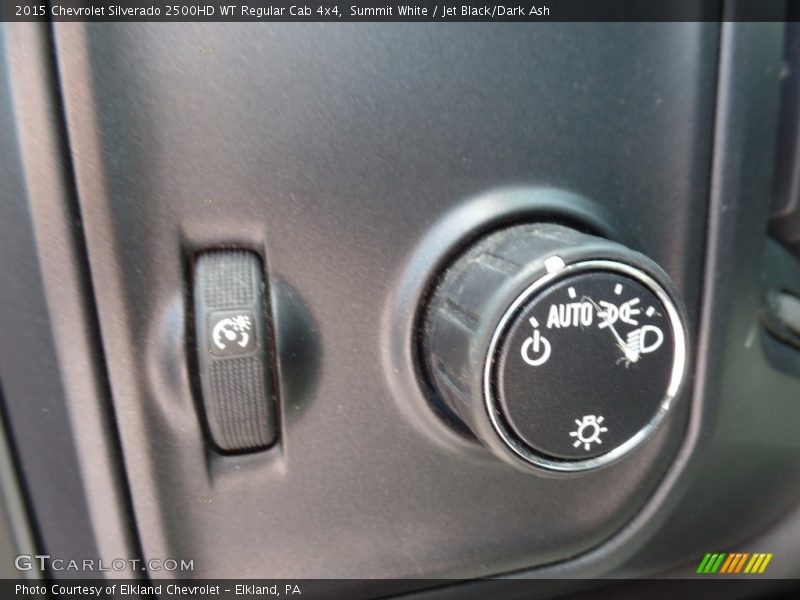 Summit White / Jet Black/Dark Ash 2015 Chevrolet Silverado 2500HD WT Regular Cab 4x4