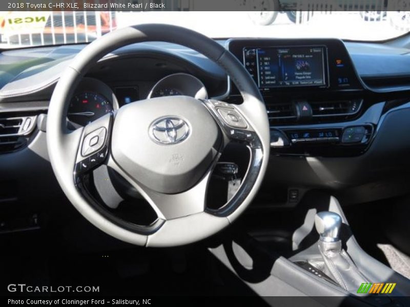 Blizzard White Pearl / Black 2018 Toyota C-HR XLE