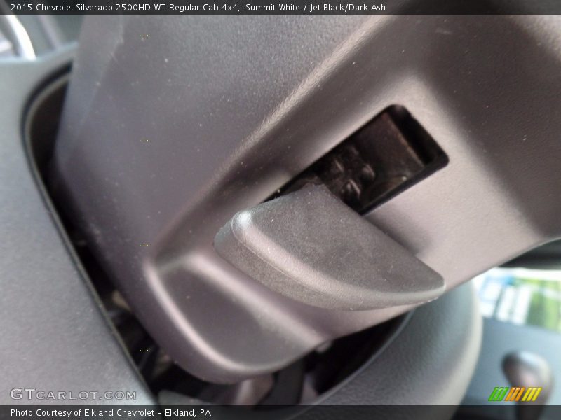 Summit White / Jet Black/Dark Ash 2015 Chevrolet Silverado 2500HD WT Regular Cab 4x4