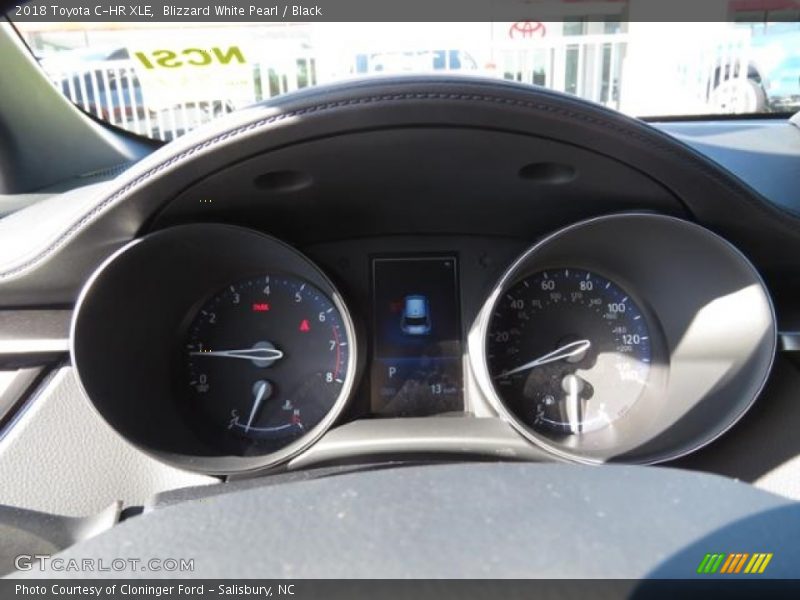 Blizzard White Pearl / Black 2018 Toyota C-HR XLE