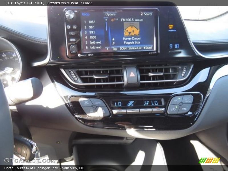 Blizzard White Pearl / Black 2018 Toyota C-HR XLE