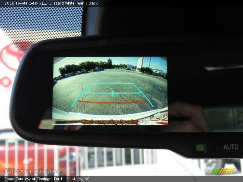 Blizzard White Pearl / Black 2018 Toyota C-HR XLE