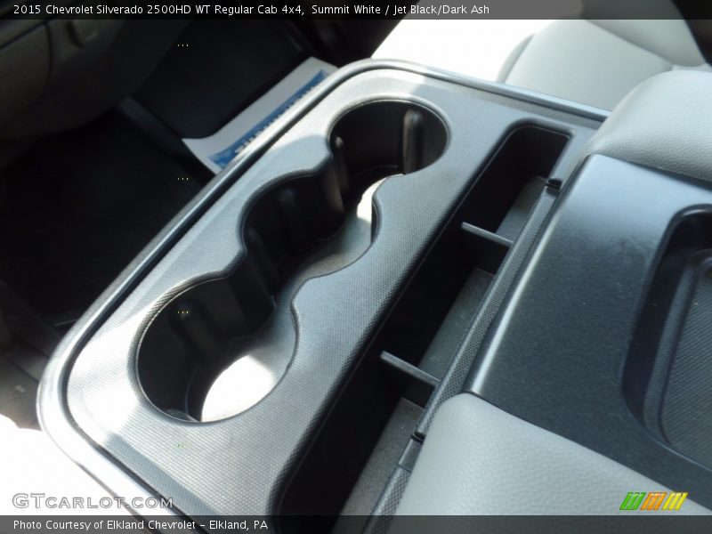 Summit White / Jet Black/Dark Ash 2015 Chevrolet Silverado 2500HD WT Regular Cab 4x4