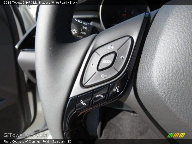 Blizzard White Pearl / Black 2018 Toyota C-HR XLE