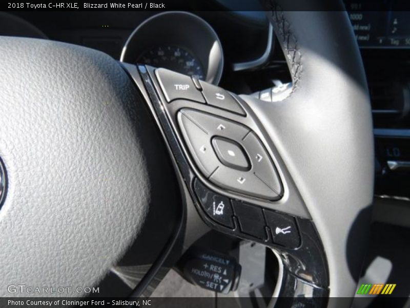 Blizzard White Pearl / Black 2018 Toyota C-HR XLE