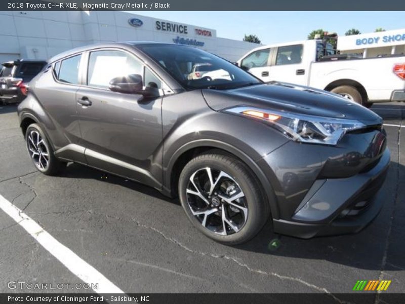 Magnetic Gray Metallic / Black 2018 Toyota C-HR XLE