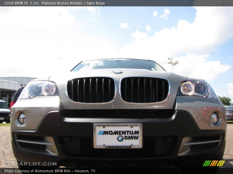 Platinum Bronze Metallic / Sand Beige 2008 BMW X5 3.0si