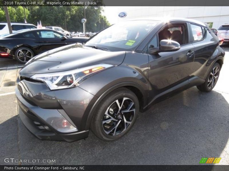 Magnetic Gray Metallic / Black 2018 Toyota C-HR XLE