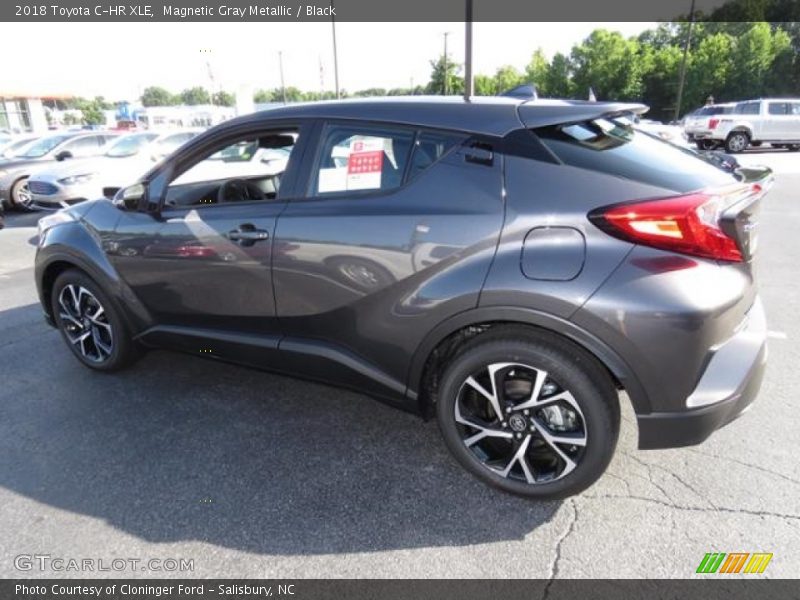Magnetic Gray Metallic / Black 2018 Toyota C-HR XLE