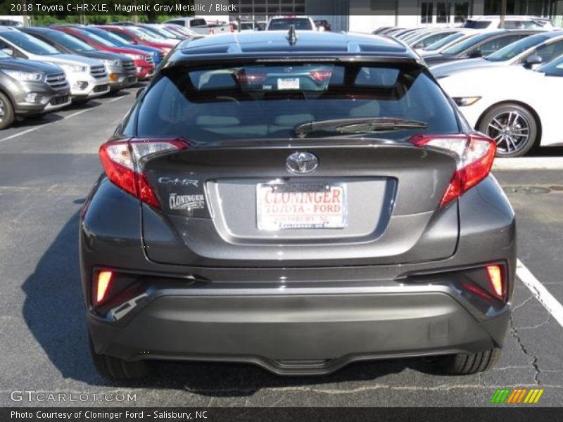 Magnetic Gray Metallic / Black 2018 Toyota C-HR XLE