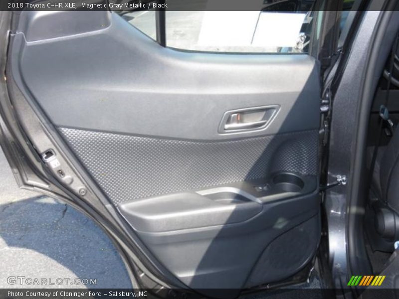 Magnetic Gray Metallic / Black 2018 Toyota C-HR XLE