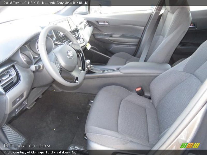Magnetic Gray Metallic / Black 2018 Toyota C-HR XLE