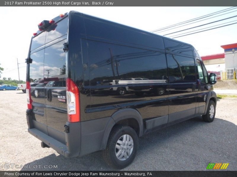 Black / Gray 2017 Ram ProMaster 2500 High Roof Cargo Van