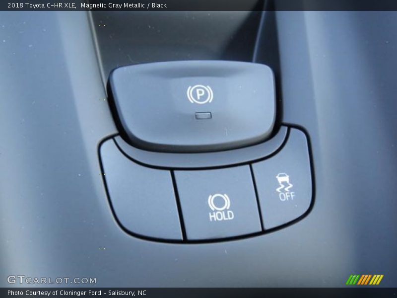 Magnetic Gray Metallic / Black 2018 Toyota C-HR XLE