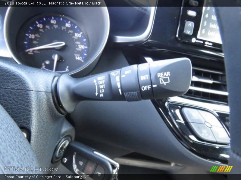 Magnetic Gray Metallic / Black 2018 Toyota C-HR XLE