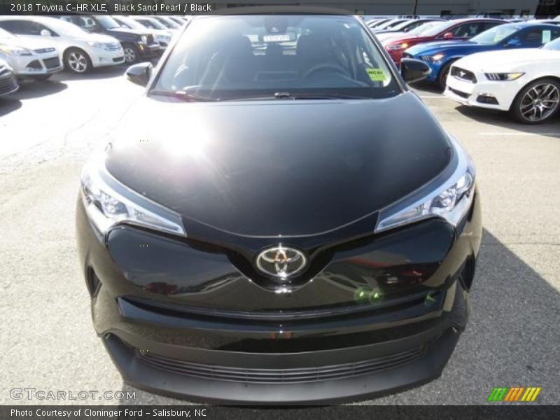 Black Sand Pearl / Black 2018 Toyota C-HR XLE