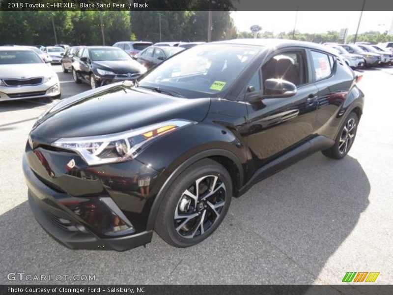 Black Sand Pearl / Black 2018 Toyota C-HR XLE