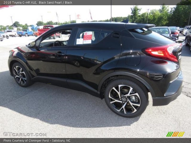 Black Sand Pearl / Black 2018 Toyota C-HR XLE
