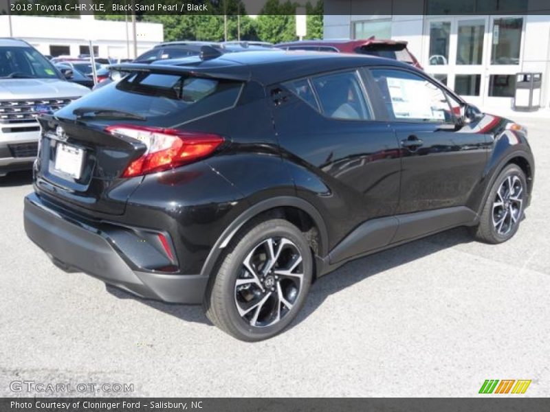 Black Sand Pearl / Black 2018 Toyota C-HR XLE