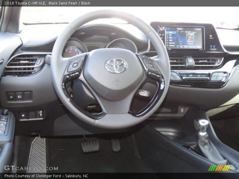 Black Sand Pearl / Black 2018 Toyota C-HR XLE