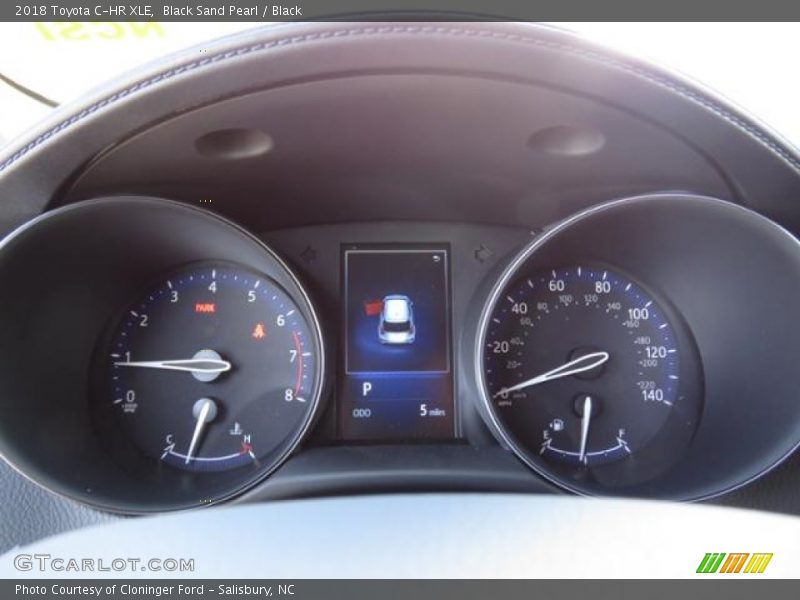 Black Sand Pearl / Black 2018 Toyota C-HR XLE