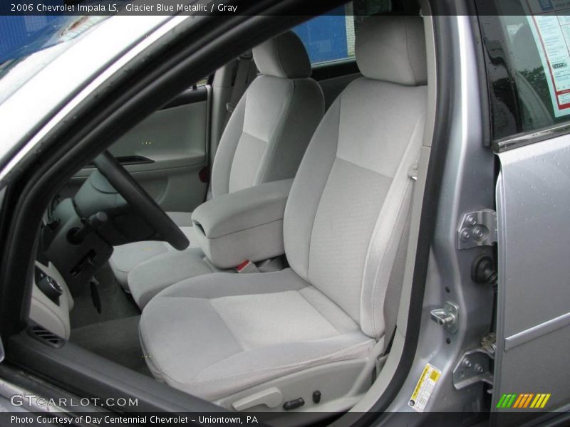 Glacier Blue Metallic / Gray 2006 Chevrolet Impala LS