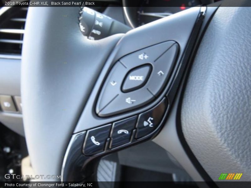 Black Sand Pearl / Black 2018 Toyota C-HR XLE