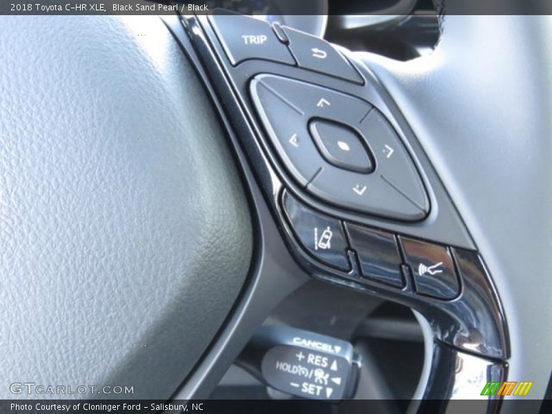 Black Sand Pearl / Black 2018 Toyota C-HR XLE