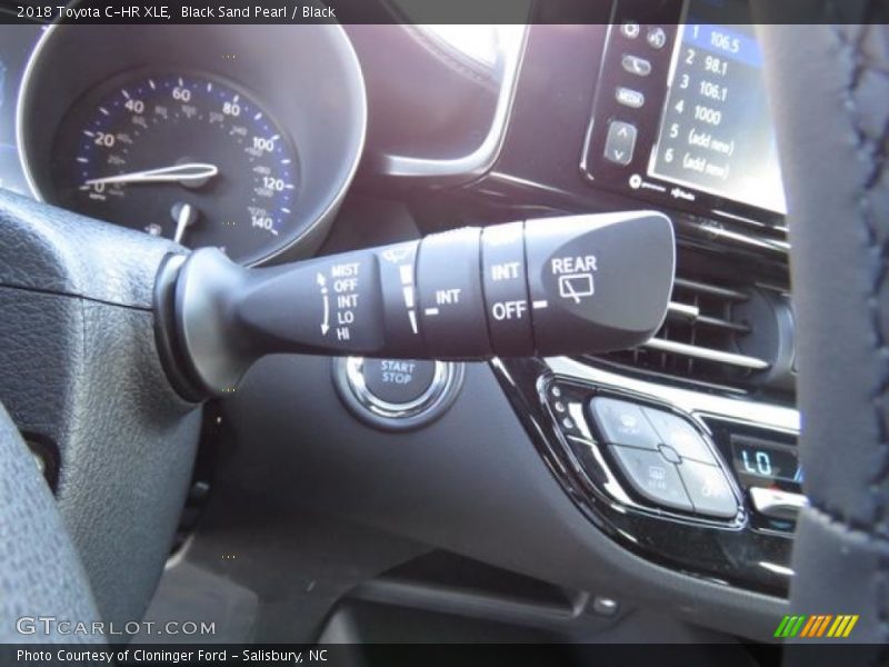 Black Sand Pearl / Black 2018 Toyota C-HR XLE