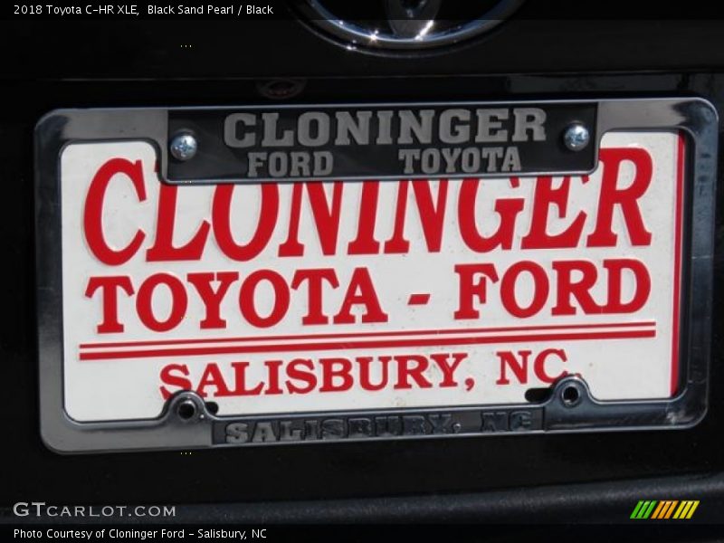 Black Sand Pearl / Black 2018 Toyota C-HR XLE