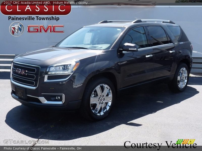 Iridium Metallic / Ebony 2017 GMC Acadia Limited AWD