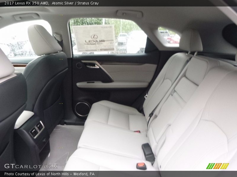 Atomic Silver / Stratus Gray 2017 Lexus RX 350 AWD