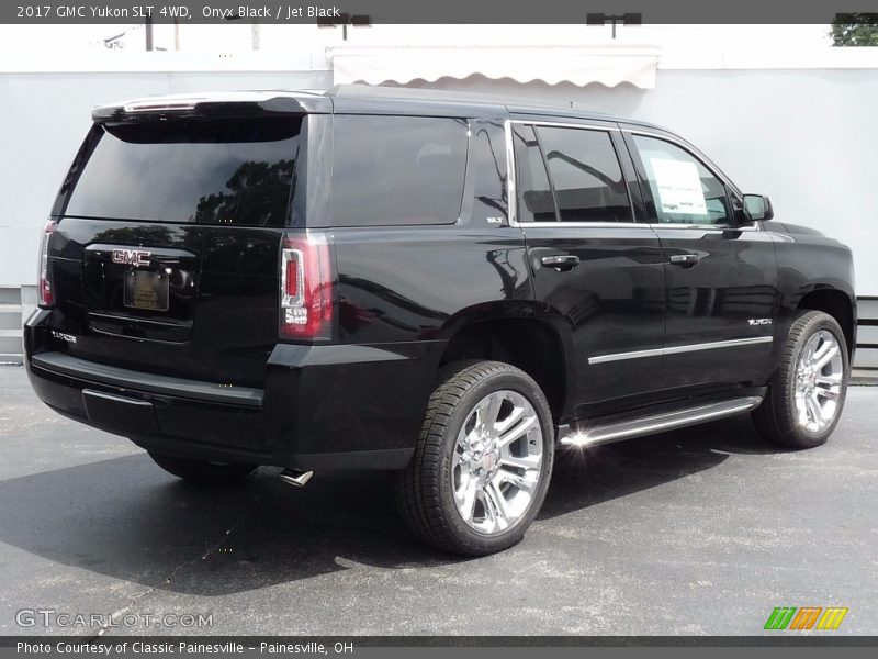 Onyx Black / Jet Black 2017 GMC Yukon SLT 4WD