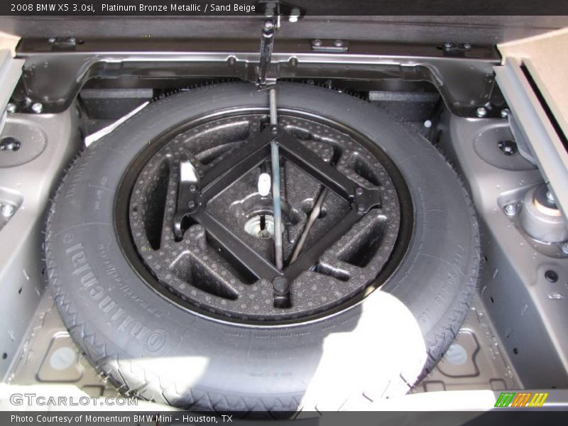 Platinum Bronze Metallic / Sand Beige 2008 BMW X5 3.0si