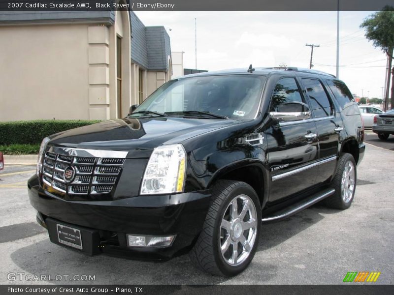 Black Raven / Ebony/Ebony 2007 Cadillac Escalade AWD