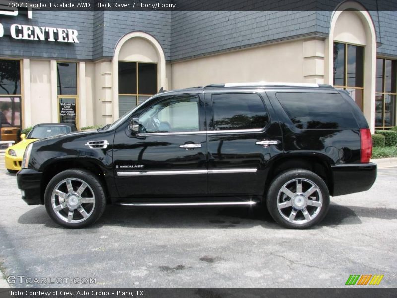 Black Raven / Ebony/Ebony 2007 Cadillac Escalade AWD