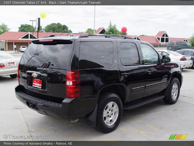 Black / Dark Titanium/Light Titanium 2007 Chevrolet Tahoe LT 4x4