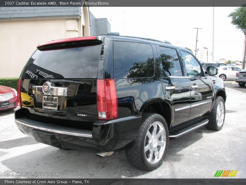 Black Raven / Ebony/Ebony 2007 Cadillac Escalade AWD