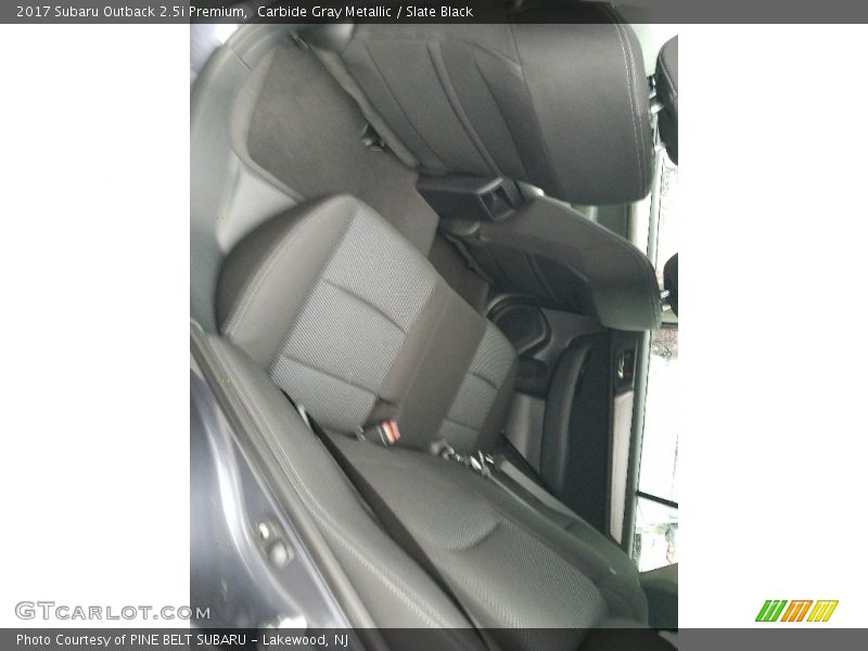 Carbide Gray Metallic / Slate Black 2017 Subaru Outback 2.5i Premium