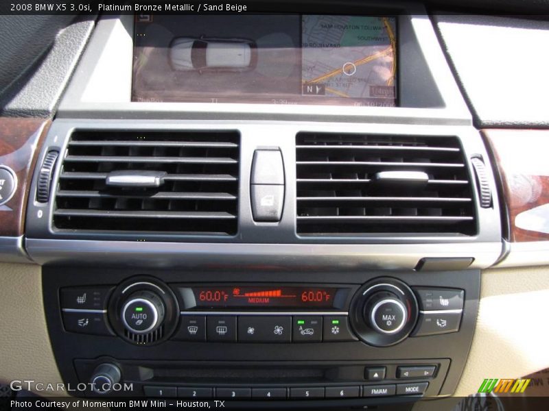 Platinum Bronze Metallic / Sand Beige 2008 BMW X5 3.0si