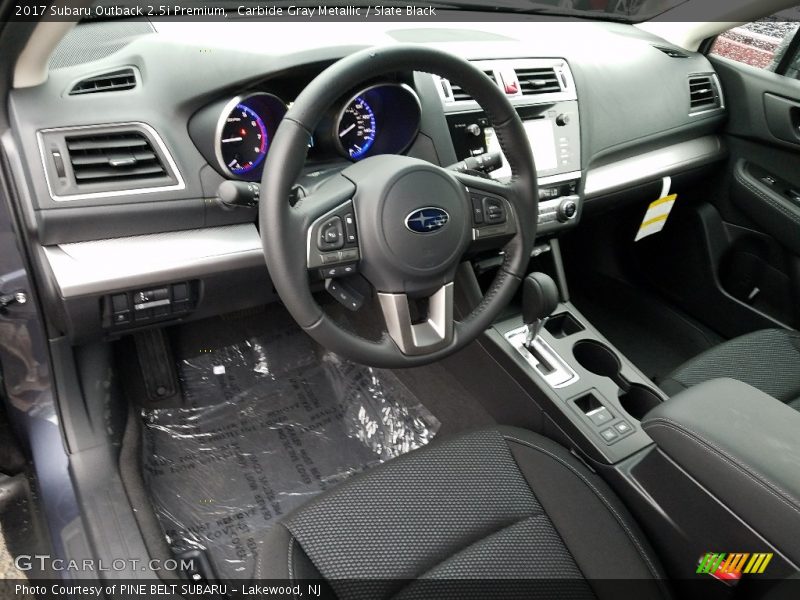 Carbide Gray Metallic / Slate Black 2017 Subaru Outback 2.5i Premium