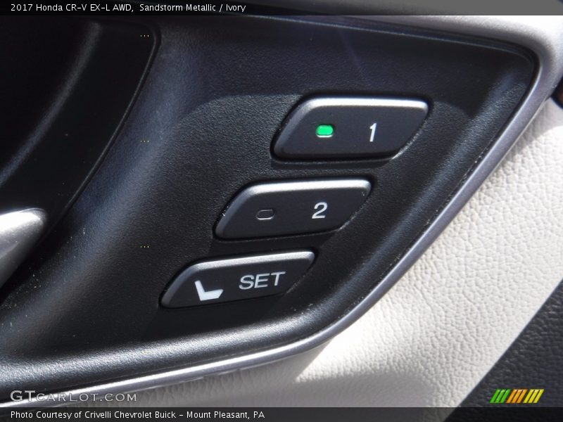 Sandstorm Metallic / Ivory 2017 Honda CR-V EX-L AWD