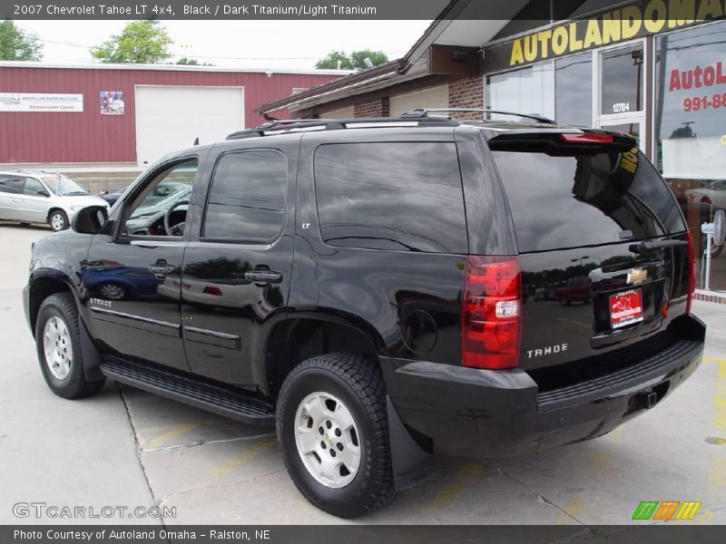 Black / Dark Titanium/Light Titanium 2007 Chevrolet Tahoe LT 4x4