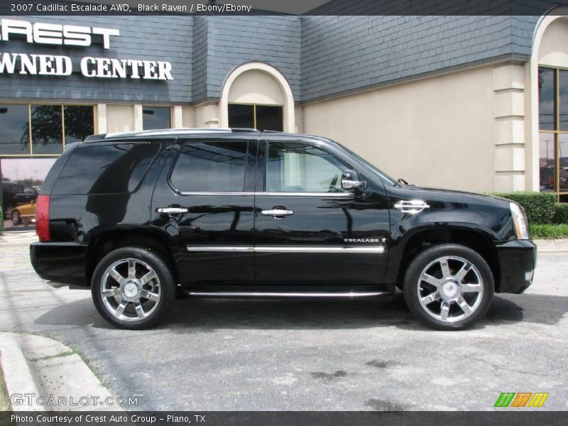Black Raven / Ebony/Ebony 2007 Cadillac Escalade AWD